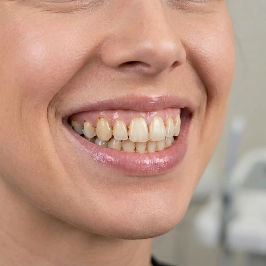 Sourire avant traitement dentaire à Agadir